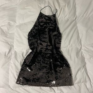 Sequin mini dress